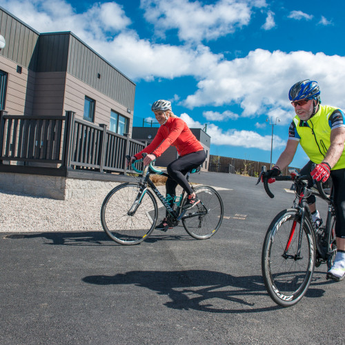 Cycle at Dalriada Luxury Lodges Stonehaven